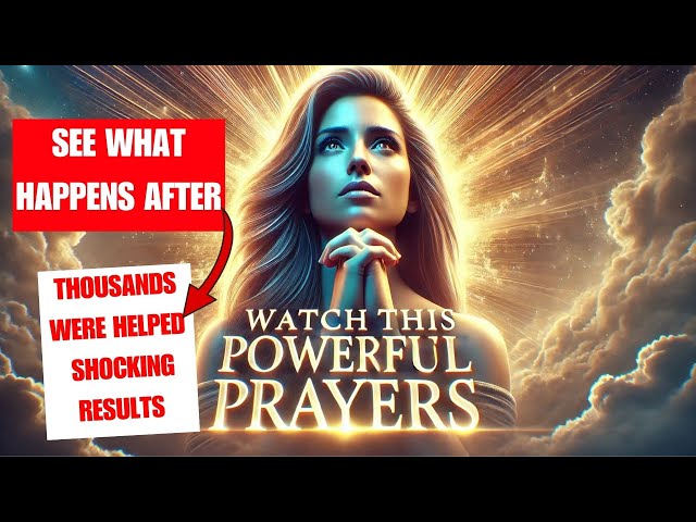 Watch This Most Powerful Prayers For Success & SEE WHAT HAPPENS AFTER