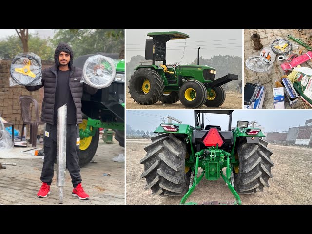 ₹30 हज़ार की Tractor Modification, Accessory || JohnDeere 5210 Now full Ready