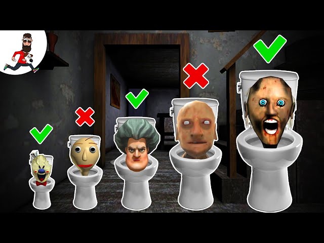 Granny vs skibidi toilet secret  ► funny animation granny horror parody