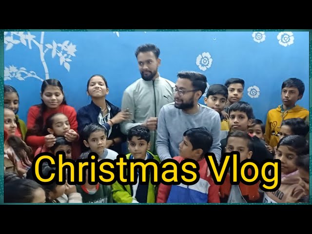 Christmas Celebration with Tuition Students | Christmas Party 2024 || Christmas Vlog || Delhi40Vlogs