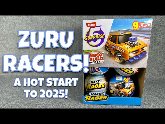 ZURU 5 SURPRISE MAKE A RACER OPENING AND REVIEW!