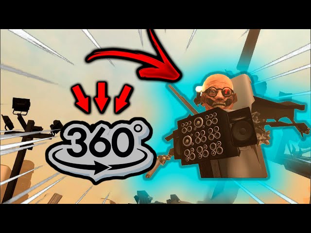 Skibidi Toilet 60 NEW BOSS Finding Challenge But it's 360 degree video