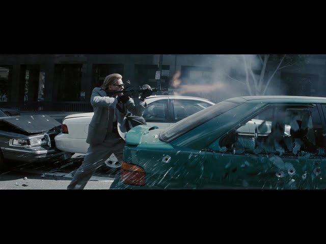 Heat 1995 Bank Shootout Scene 4K HDR 2160p