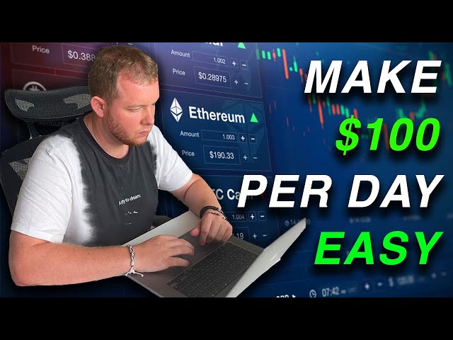 Simple Method To Make $100 A Day Trading Cryptocurrency As A Beginner | Binance Tutorial Guide