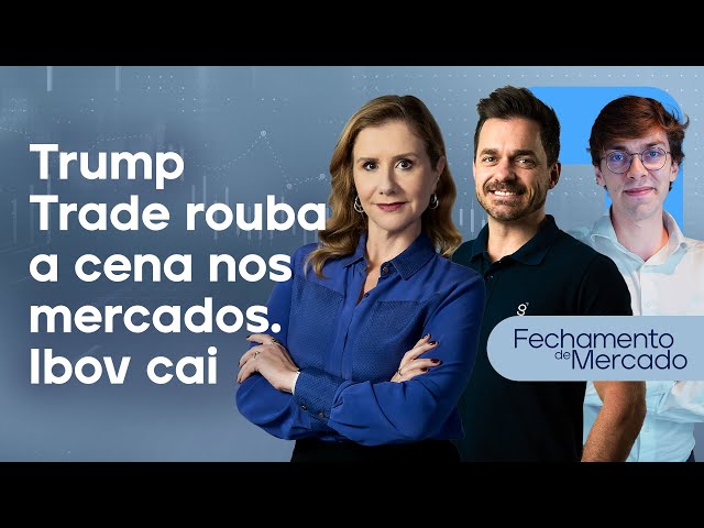 🔴 25/10/24 Trump Trade rouba a cena nos mercados | IBOV cai  | Fechamento de Mercado