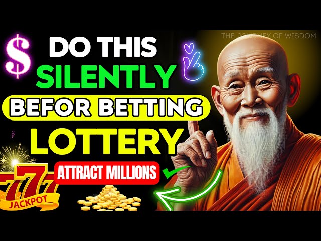 REPEAT THESE 3 WORDS, BUT DON'T TELL ANYONE - YOU WILL WIN LOTTERY