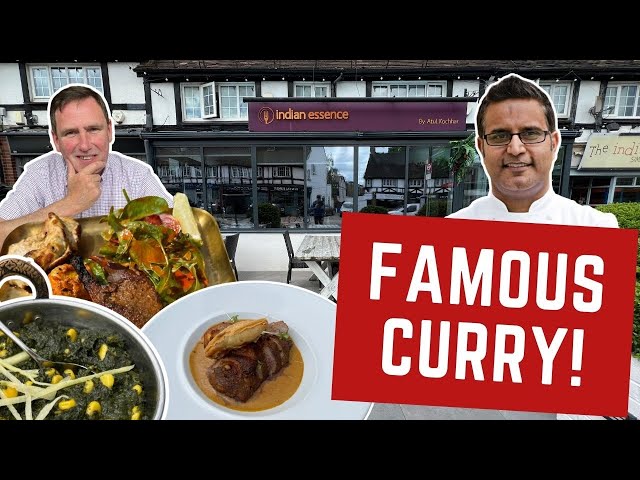 Reviewing a FAMOUS CELEBRITY CHEF INDIAN RESTAURANT!