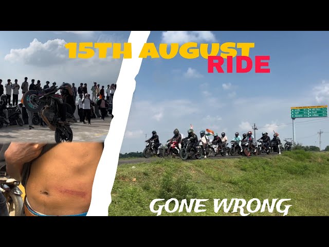 15th August 🇮🇳 Ride Goes Wrong // Mere Sath He Kyu 🤧 // Dumka Selfie Bridge #independenceday #sam390