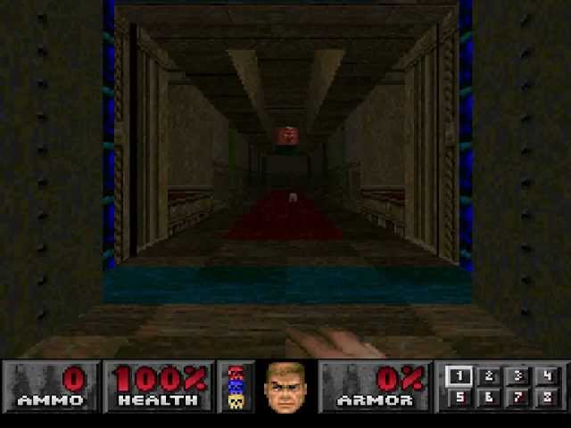 PS1 / PSX Doom: Fifth secret exit, method 2