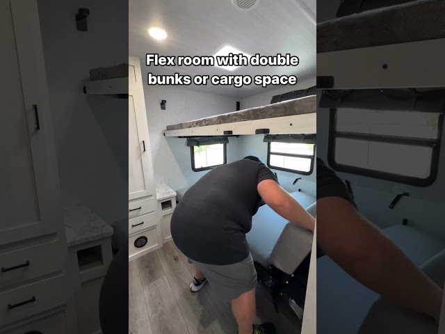 New travel trailer with flex room!