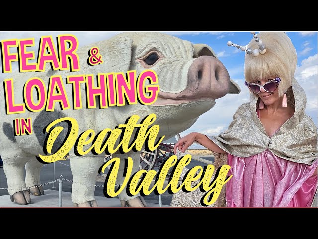 Death Valley Life: Giant Pig, Girls’ Night Out  in Vegas and the Golden Cloak of Penny Edwards