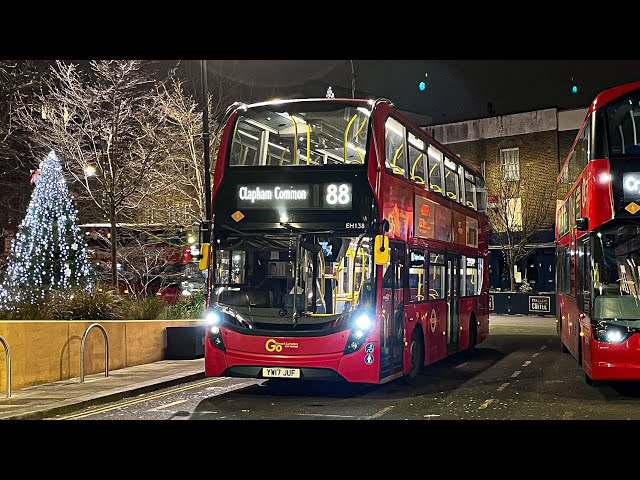 Full Route Visual | London Bus Route 88: Clapham Common - Parliament Hill Fields (EH138 - YW17 JUF)