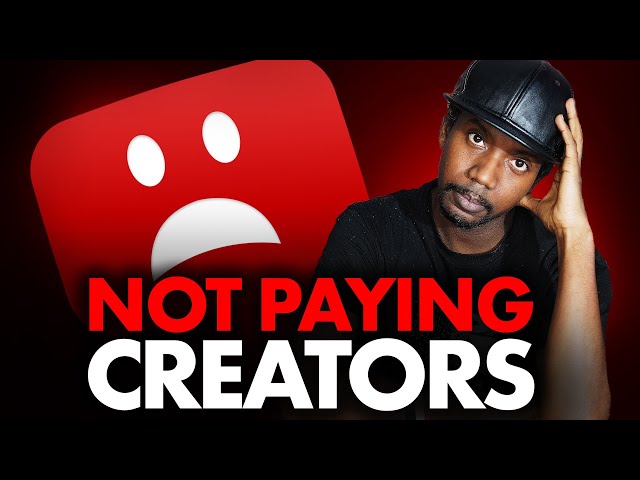 YOUTUBE "NOT PAYING CREATORS" - YouTube Monetization Right to Monetize Policy Explained