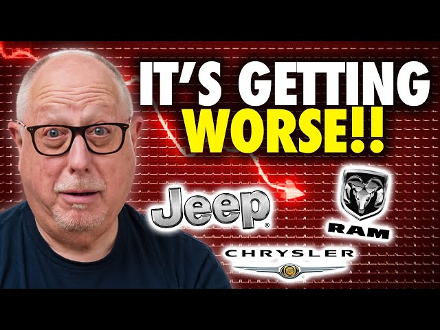 Chrysler, Dodge, Jeep Sales ARE PLUMMETING!