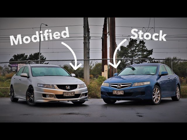 Honda Accord CL9: STOCK vs MODIFIED