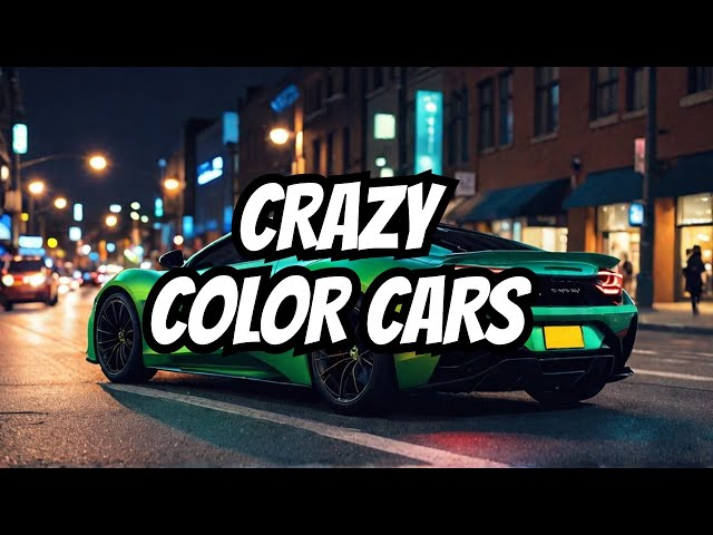 What's the SECRET Behind These CRAZY Color Changing Cars?