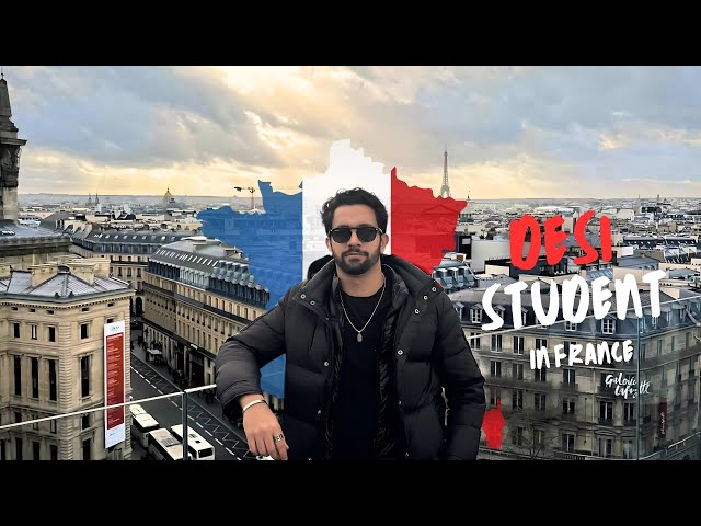 Desi students in France | Study Aboard Journey | Pakistani Student in France | Vlog 1