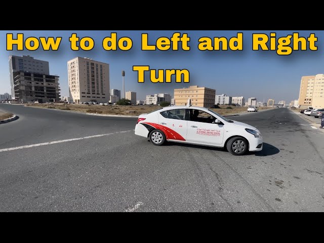 How to take Left and Right Turn