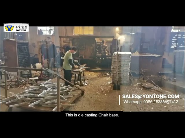 #highpressure aluminum #diecast #diecasting #officechair #swivelchair #chairbase how to #manufacture