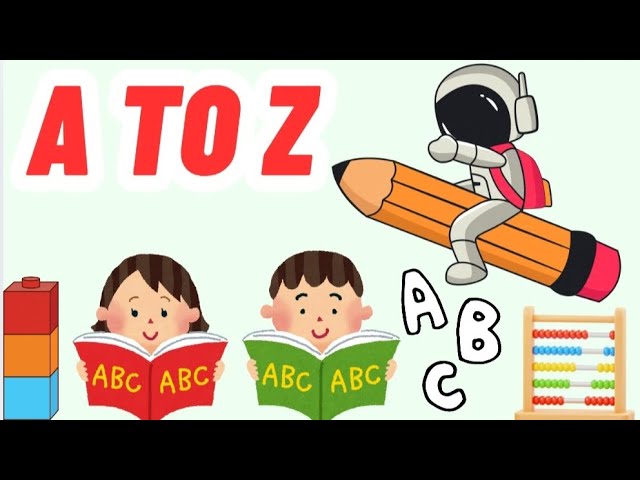 Learn Alphabet A to Z || English Alphabet | A For Apple - ABCD || Alphabet For Kids