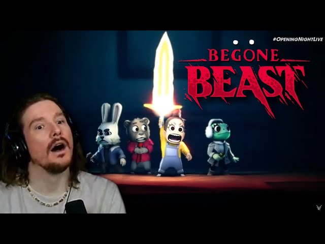 Begone Beast Looks Like Silly Fun! || Begone Beast Trailer REACTION