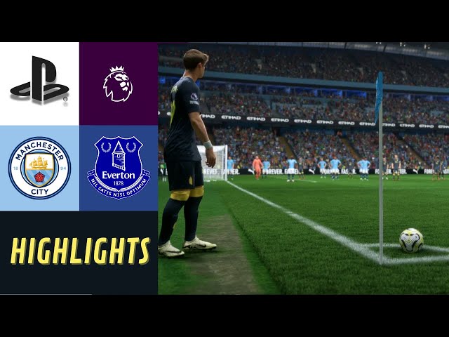 FC 25 - MANCHESTER CITY VS EVERTON | PREMIER LEAGUE HIGHLIGHTS & GOALS | PS5