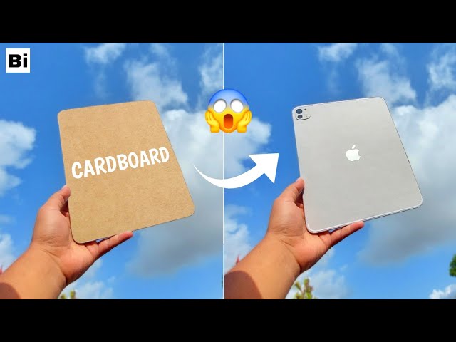 Apple iPad Pro 2024 from Cardboard😱