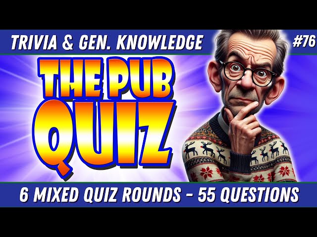 55 Ultimate TRIVIA NIGHT PUB QUIZ Questions For You To Ace!