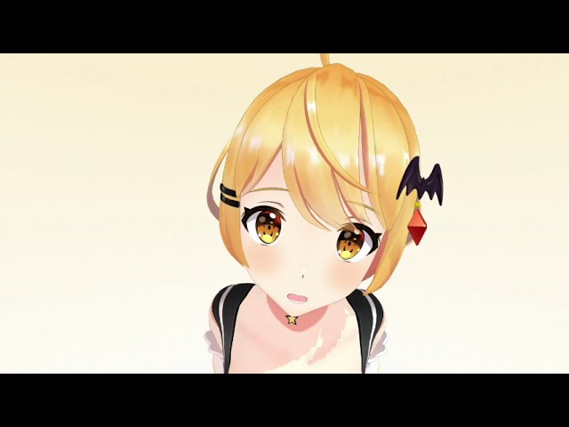 【VR180 MMD】夜空メルちゃん 甘えん坊選手権【Hololive】8K 3D VR