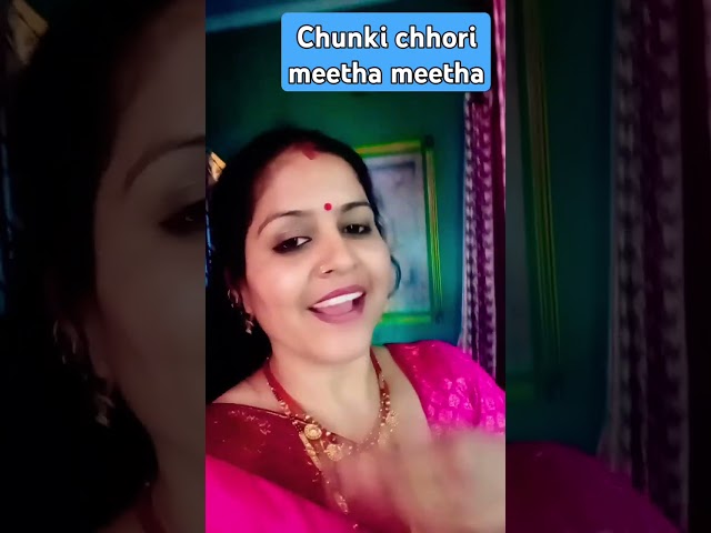 Garhwali superhit #newsong #pahadi #song chunki chhori meetha meetha 🥰🥰🥰🥰🥰🥰