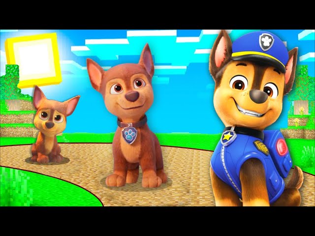 Minecraft WHAT IS THE LIFE OF PAW PATROL PUPPIES