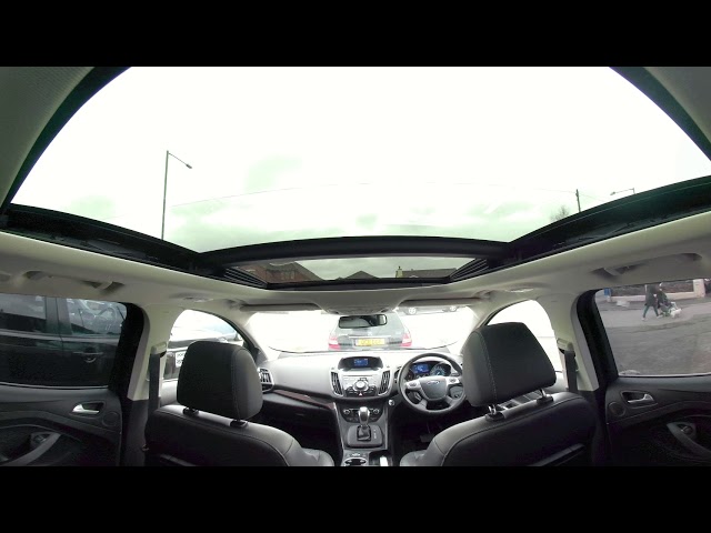 360° All Round Interior Rear Seat View of a Ford Kuga 2 0 TDCi Titanium X 4x4 5dr EK63NZP