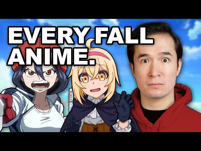 I Watched EVERY New Fall Anime.