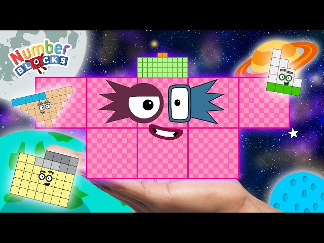 Numberblock Puzzle Tetris Game 842 ASMR SPACE Fanmade Animation