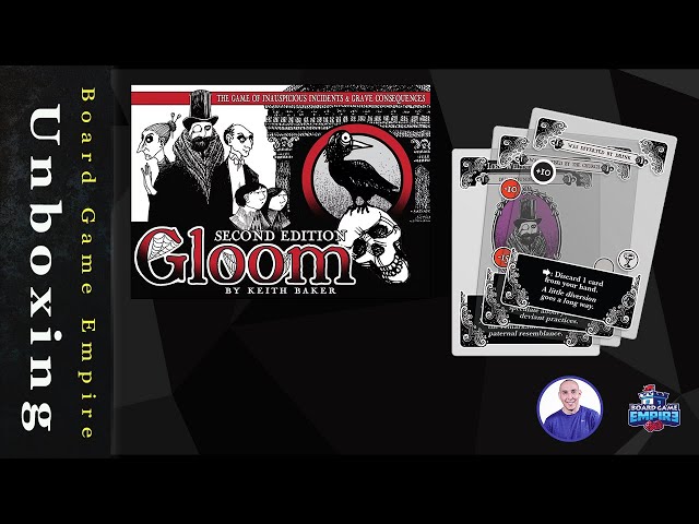 Gloom Second Edition Unboxing - Atlas Games