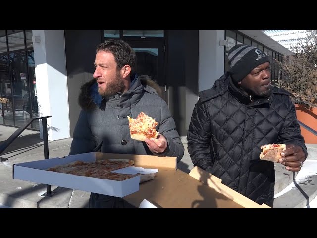 Barstool Pizza Review - Frank & Andrea Pizza With Special Guest Emmitt Smith