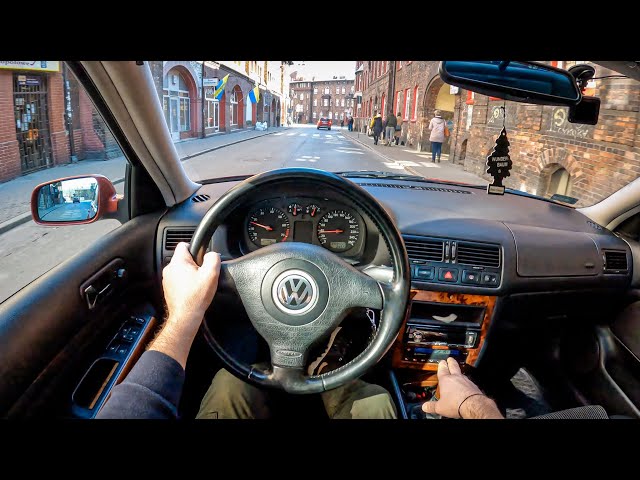 1999 Volkswagen Bora [1.6 100HP]  | POV Test Drive #1115 Joe Black