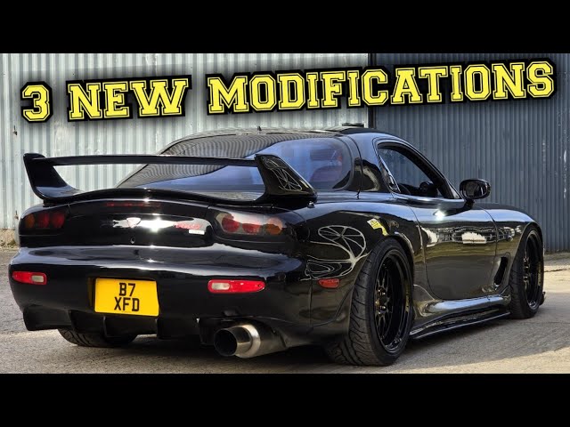 The Next 3 Modifications Revealed For My Mazda RX7 FD3S Efini Build!