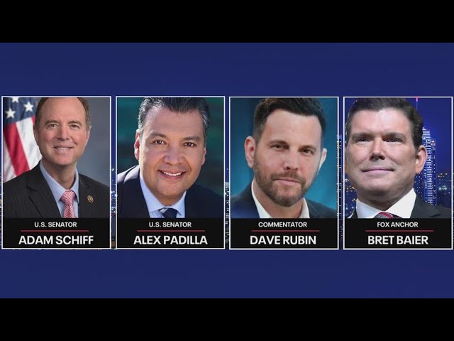 The Issue Is: Adam Schiff, Alex Padilla, Dave Rubin, Bret Baier