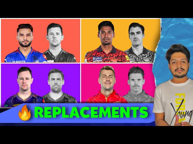 IPL 2025 - All 7 Big Players Replacement News | Cricket Fatafat | EP 1427 | MY Cricket Production