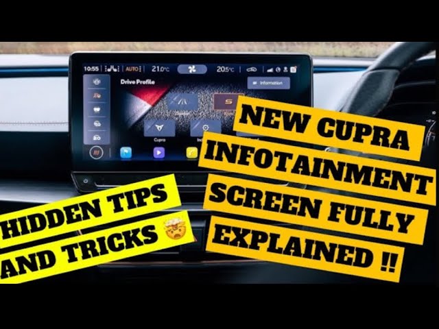 EVERYTHING EXPLAINED : NEW CUPRA INFOTAINMENT TUTORIAL