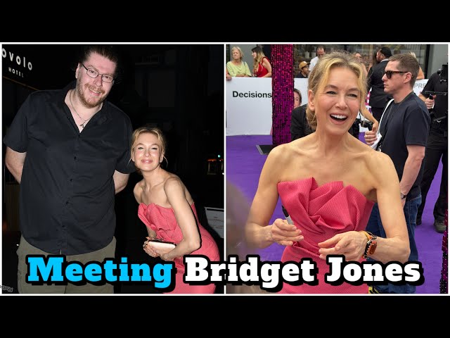 Meeting Bridget frickin Jones! Renée Zellweger @ Sydney Premiere