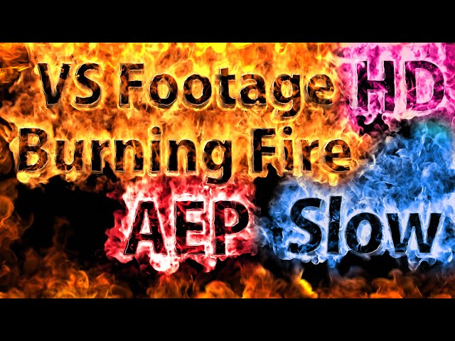 VS AfterEffects Template [Slow HD] /炎素材 VS素材 アフターエフェクト テンプレート #動画素材 #embergen