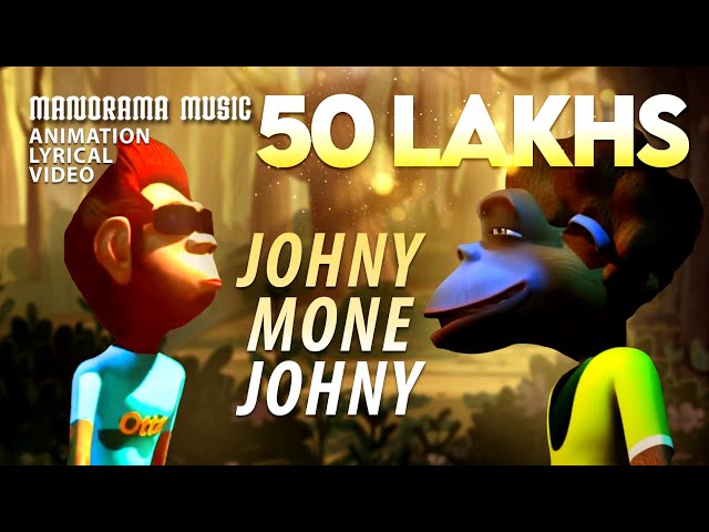 Johny Mone Johny | Animated Lyrical Video | ABCD | Dulquer Salmaan | Anna Katharina | Gopi Sundar