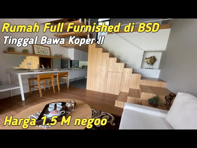 Rumah Full Furnished di BSD : Fleekhauz Harga 1.5 Milyar