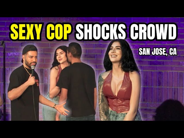 Sexy Cop Shocks Crowd! (Comedy)