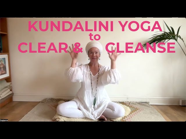 20-minute kundalini yoga kriya to clear & cleanse | Immune Yoga 1 | Yogigems