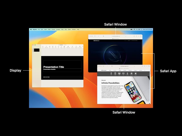 WWDC22: Meet ScreenCaptureKit | Apple