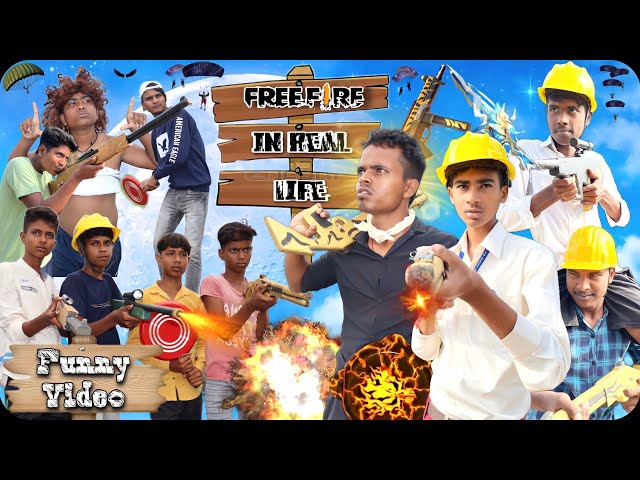 Free Fire Players in real Life || Comedy Video | AMIT FF 2.0