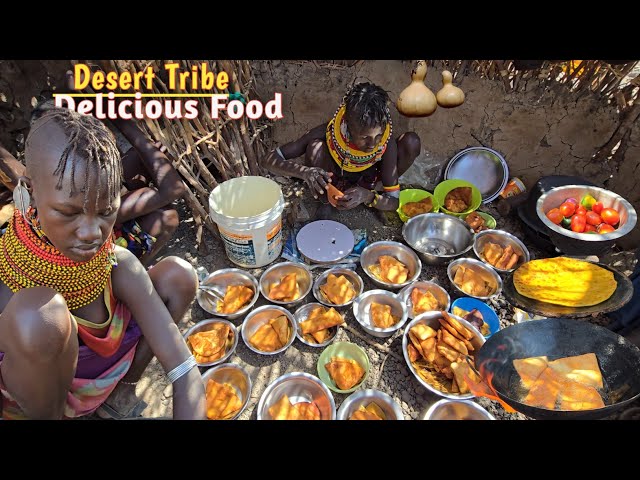 African Village Life🌵 || ☀️Cooking MouthWatering African Mandazi,Chapatis and Greens For Lunch